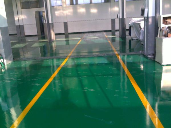 江西如旭纸制品有限公司--环氧砂浆滚涂地板15000平方米